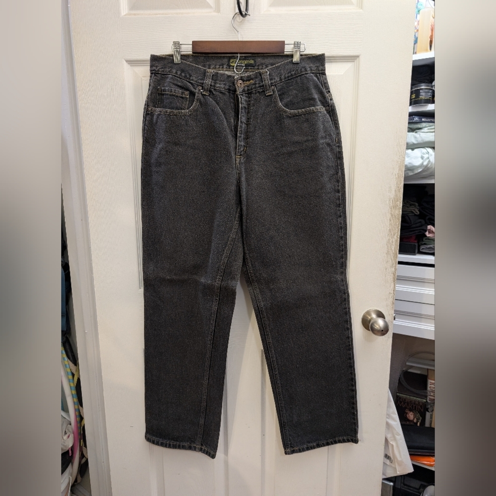 Anchor Blue Men's Dark Gray Straight Jeans